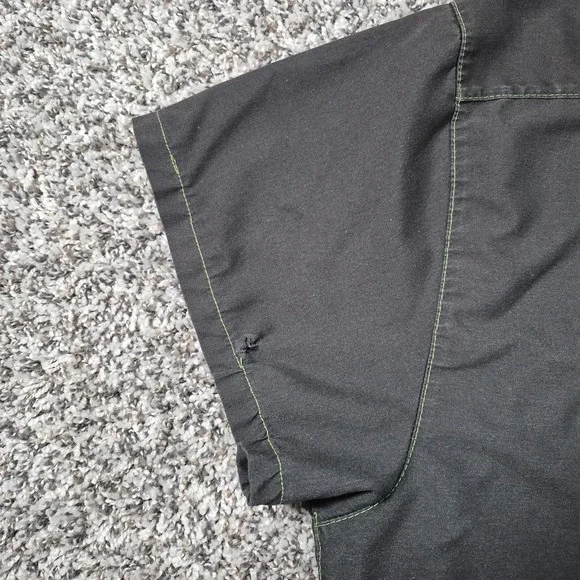 Arctic Cat  Distressed Garage Button Up Shirt Mens XL Snowmobile Mechanic - Picture 7 of 9